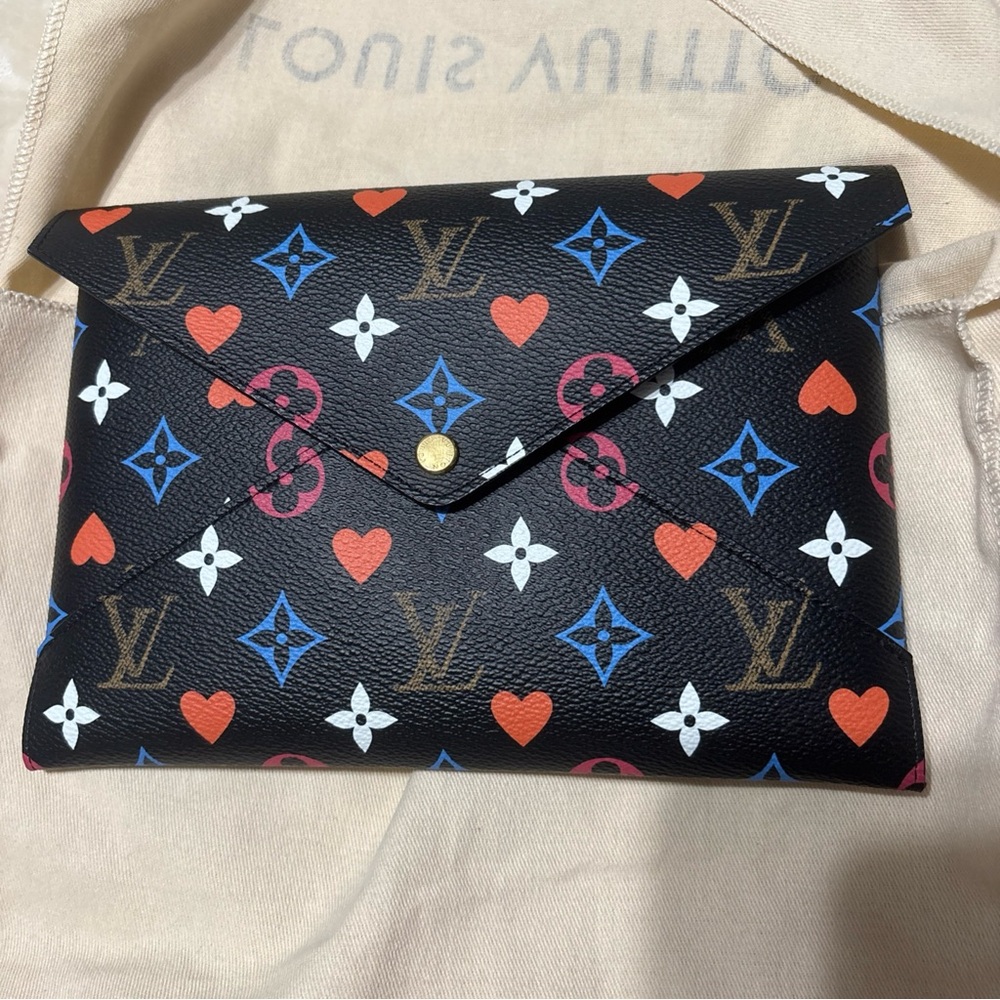 Louis Vuitton Kirigami LargePochette Limited Edition Game On Multicolor Monogram